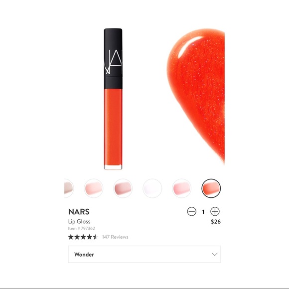Nars lip gloss - Picture 1 of 3